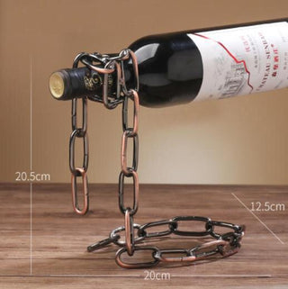 Magic Iron Chain Wine Bottle Holder - Trendy Planet