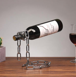 Magic Iron Chain Wine Bottle Holder - Trendy Planet