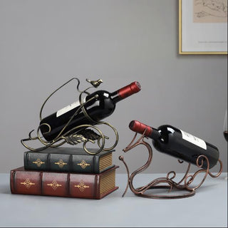 Magic Iron Chain Wine Bottle Holder - Trendy Planet