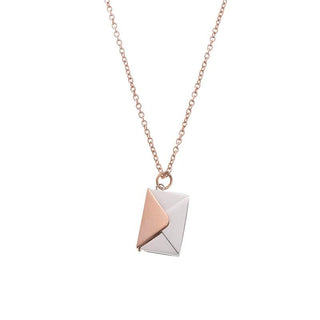 Envelope Locket Necklace - Trendy Planet