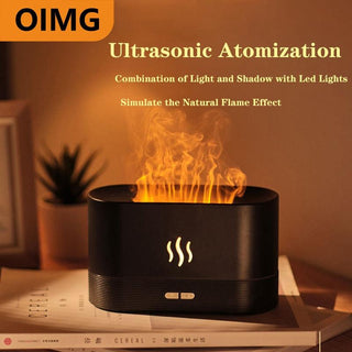 Flame Essential Oil Diffuser - Trendy Planet