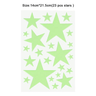 Luminous 3D Stars Dots Wall Sticker for Kids Room Bedroom - Trendy Planet