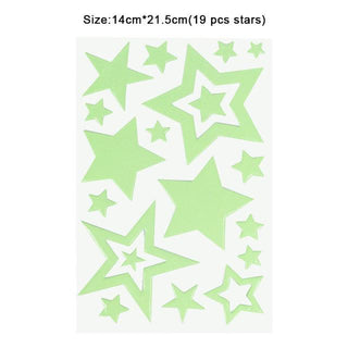 Luminous 3D Stars Dots Wall Sticker for Kids Room Bedroom - Trendy Planet