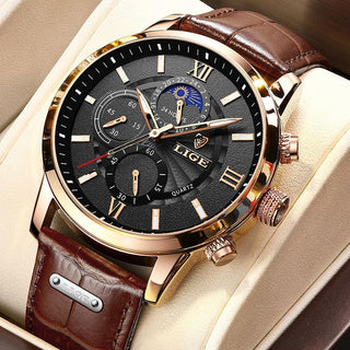 LIGE  Watches Top Brand Luxury Men Wrist Watch - Trendy Planet