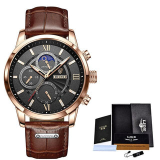 LIGE  Watches Top Brand Luxury Men Wrist Watch - Trendy Planet