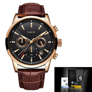 LIGE  Watches Top Brand Luxury Men Wrist Watch - Trendy Planet